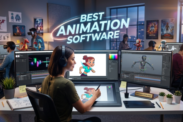 Best Animation Software in 2026: 13 Tools for Beginners, 2D, 3D & Motion Graphics