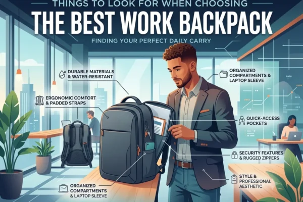 15 Things to Look for When Choosing the Best Work Backpack