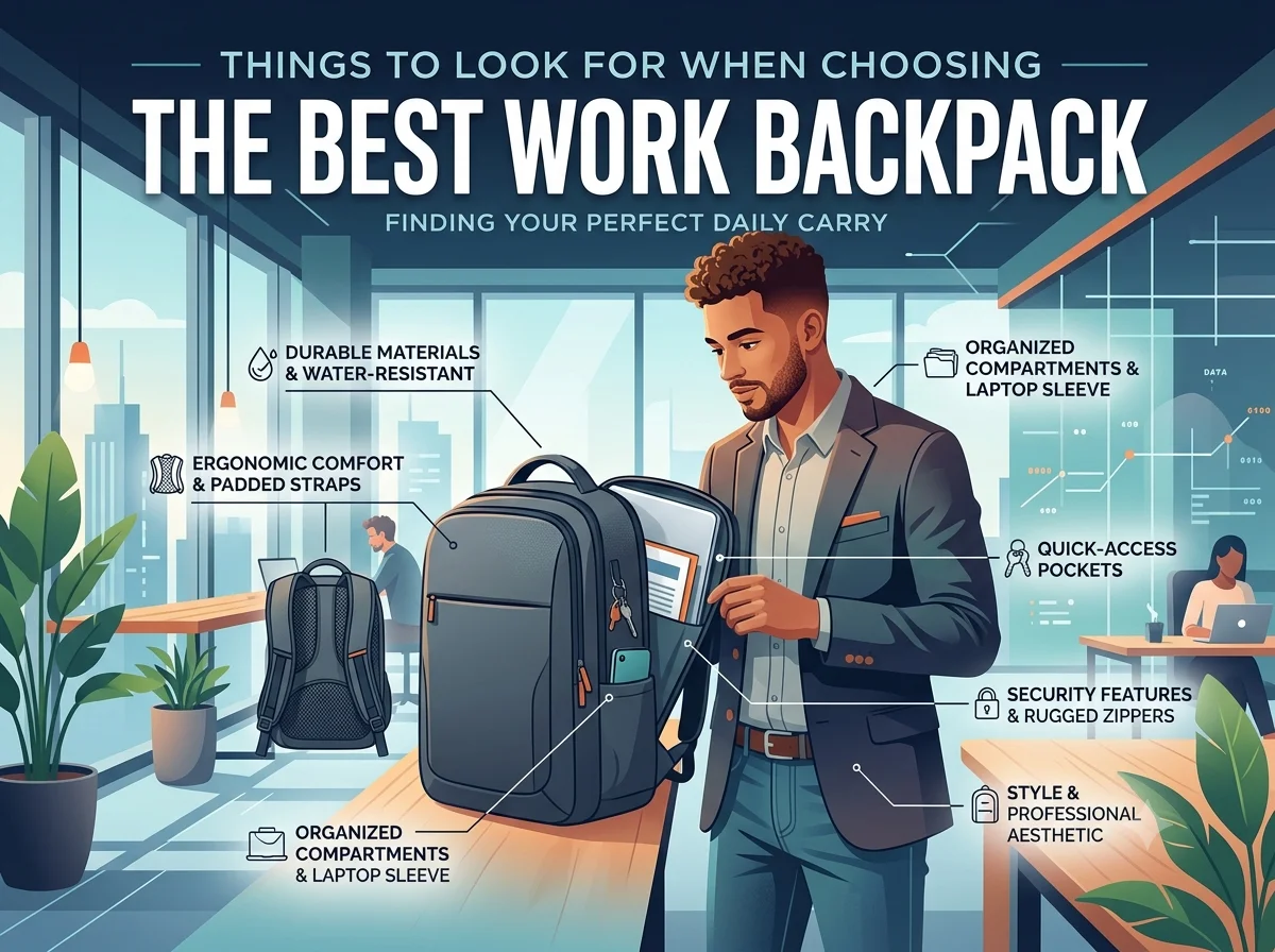15 Things to Look for When Choosing the Best Work Backpack
