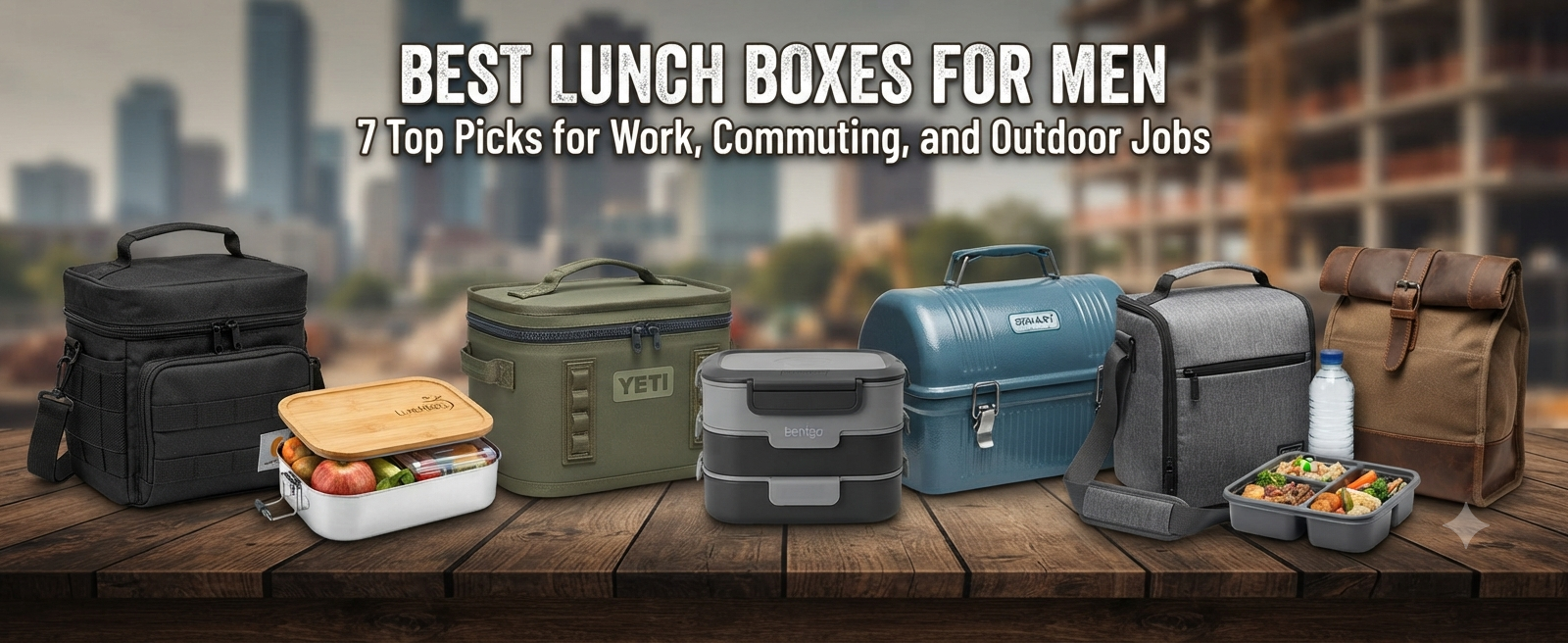 Best Lunch Boxes for Men: 7 Top Picks for Work, Commuting and Outdoor Jobs