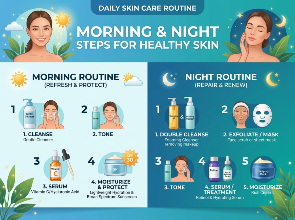 skincare routine