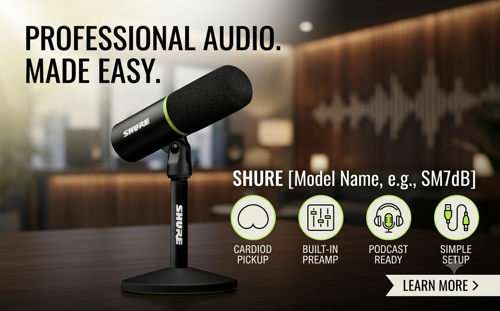 Shure MV6 - Best Gaming Mic Overall