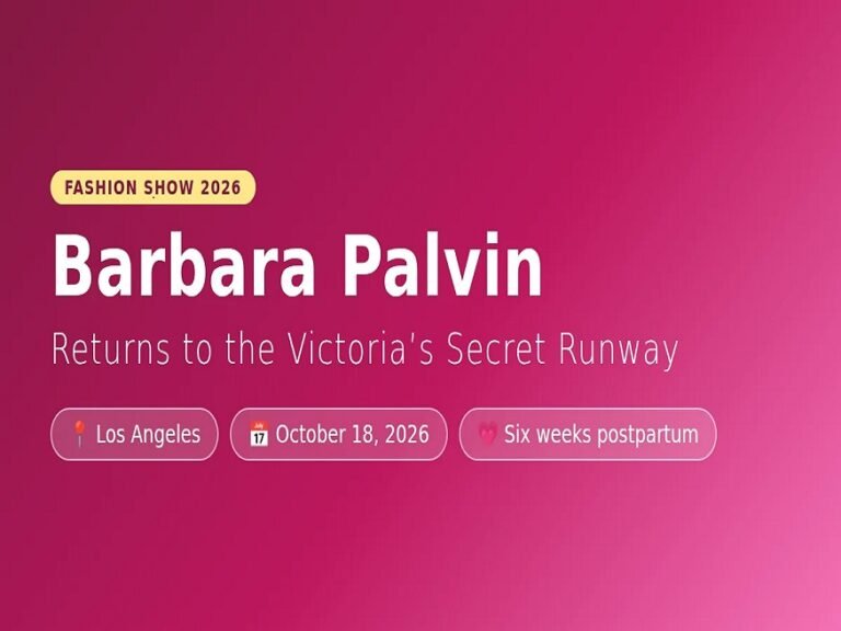 Barbara Palvin Makes Stunning 2026 Victoria’s Secret Runway Return: 7 Must-Know Details After Welcoming Her First Baby