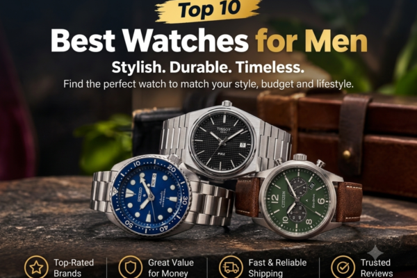 Top 10 Best Watches for Men in 2026: Stylish, Reliable & Worth Buying