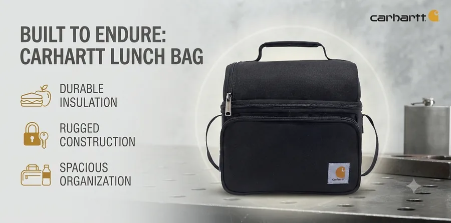 Carhartt Insulated Lunch Cooler - Best for Construction Workers